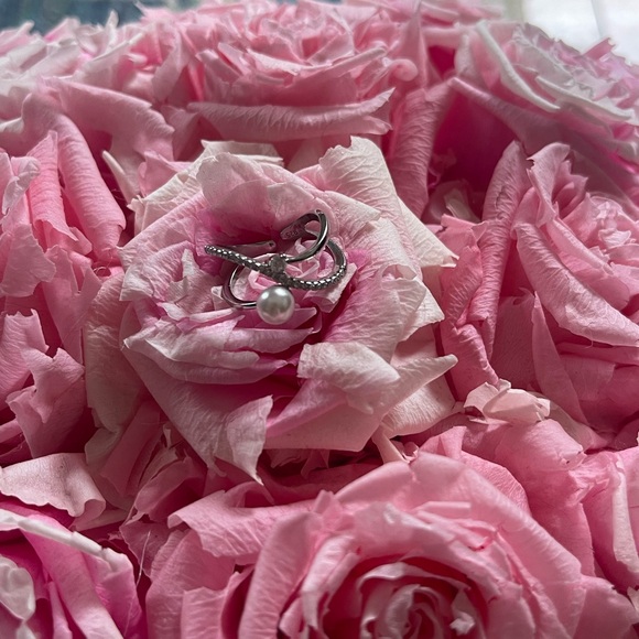 925 pearl ring - Picture 5 of 6